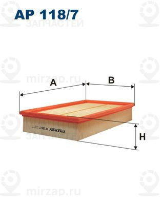 Запчасть FILTRON AP1187