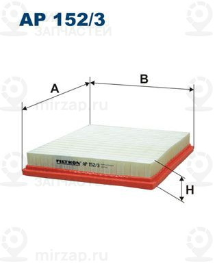 Воздушный фильтр FILTRON AP1523