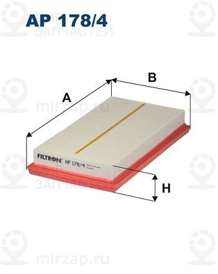 Воздушный фильтр FILTRON AP1784