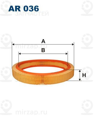 Воздушный фильтр FILTRON AR036