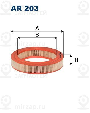Запчасть FILTRON AR203
