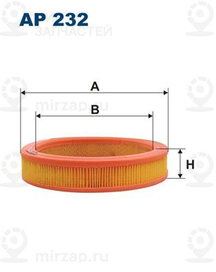 Воздушный фильтр FILTRON AR232