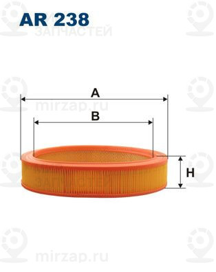 Воздушный фильтр FILTRON AR238