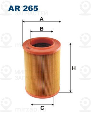 Воздушный фильтр FILTRON AR265