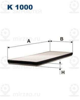 Запчасть FILTRON K1000