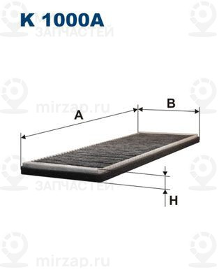 Запчасть FILTRON K1000A