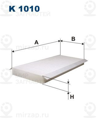Запчасть FILTRON K1010