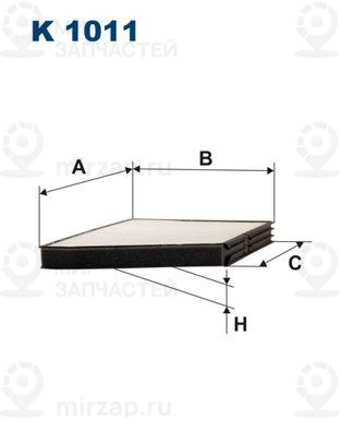 Запчасть FILTRON K1011