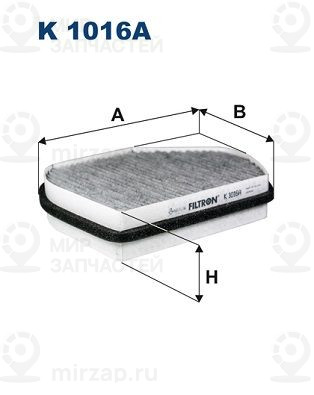 Запчасть FILTRON K1016A