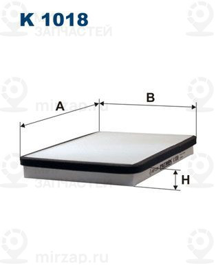 Запчасть FILTRON K1018