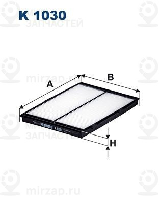 Запчасть FILTRON K1030