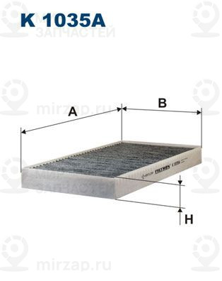 Запчасть FILTRON K1035A