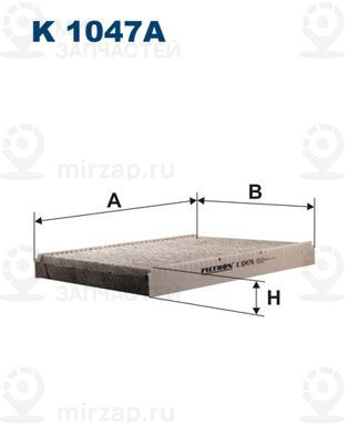 Запчасть FILTRON K1047A