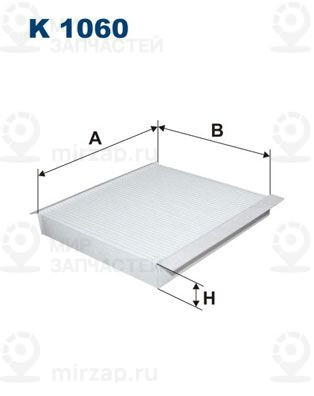 Запчасть FILTRON K1060