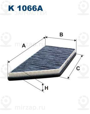 Запчасть FILTRON K1066A