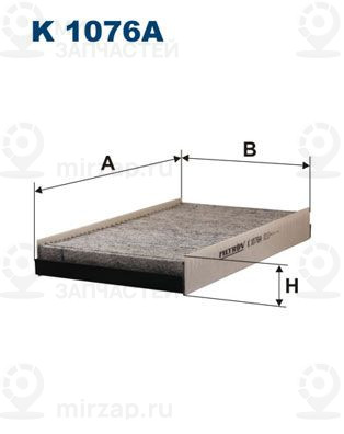 Запчасть FILTRON K1076A