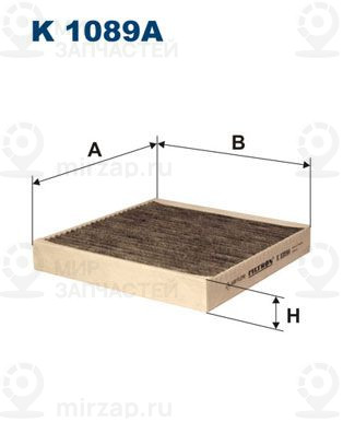 Запчасть FILTRON K1089A