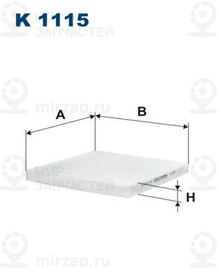 Запчасть FILTRON K1115