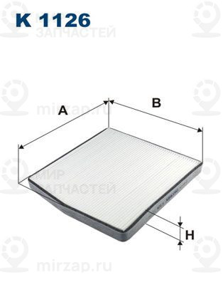 Запчасть FILTRON K1126