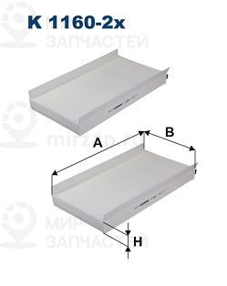 Запчасть FILTRON K11602X