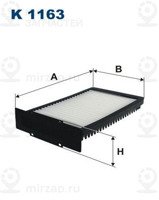 Запчасть FILTRON K1163