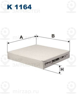 Запчасть FILTRON K1164