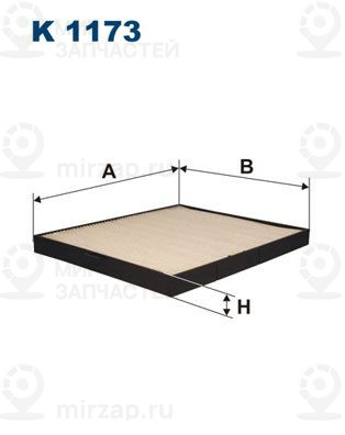 Запчасть FILTRON K1173