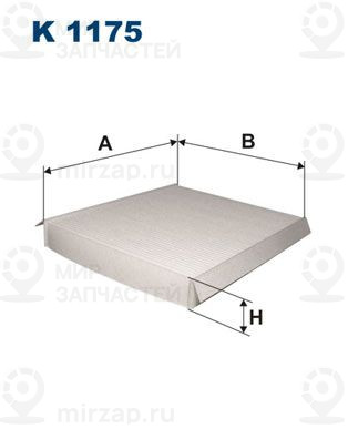 Запчасть FILTRON K1175