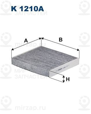 Запчасть FILTRON K1210A