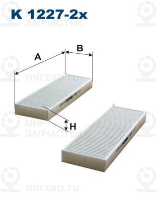 Запчасть FILTRON K12272X