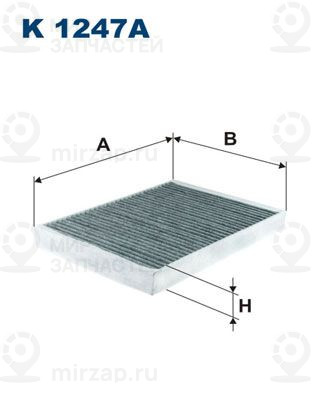 Запчасть FILTRON K1247A