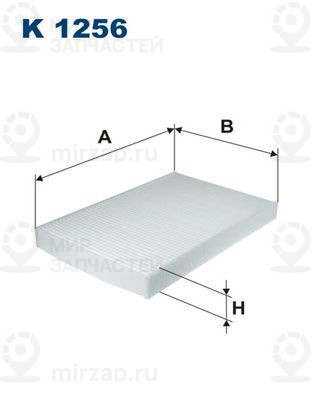 Запчасть FILTRON K1256