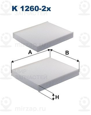 Запчасть FILTRON K12602X