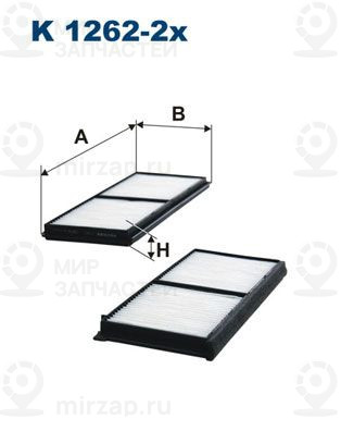 Запчасть FILTRON K12622X