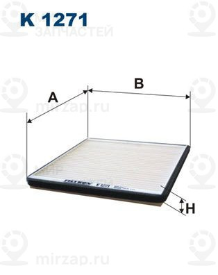 Запчасть FILTRON K1271