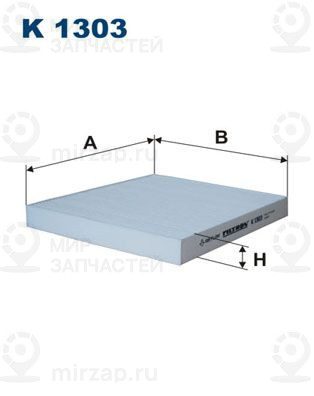 Запчасть FILTRON K1303