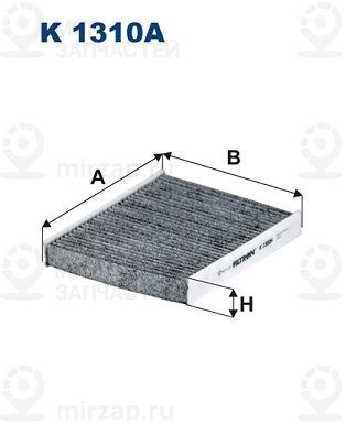 Фильтр, воздух во внутренном пространстве FILTRON K1310A