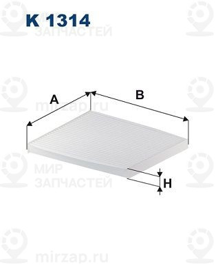 Запчасть FILTRON K1314