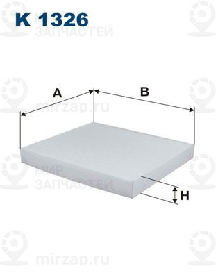 Запчасть FILTRON K1326
