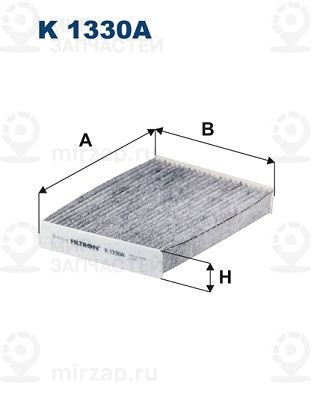 Фильтр, воздух во внутренном пространстве FILTRON K1330A