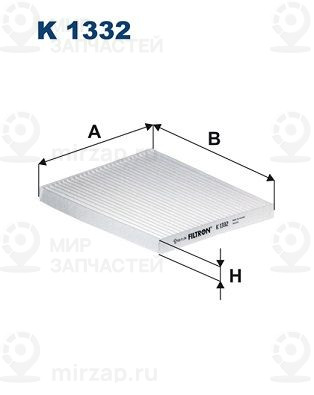 Запчасть FILTRON K1332