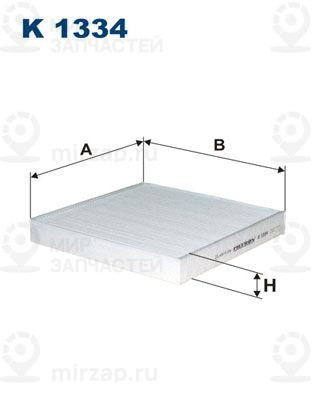 Запчасть FILTRON K1334