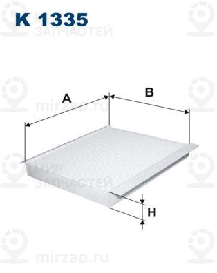 Запчасть FILTRON K1335