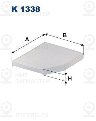 Запчасть FILTRON K1338