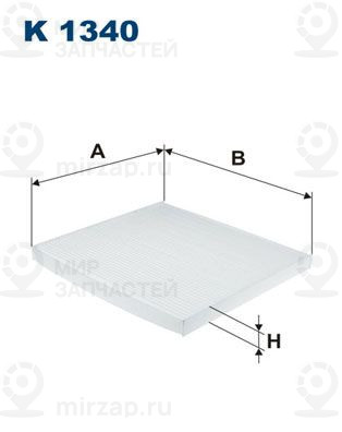 Запчасть FILTRON K1340