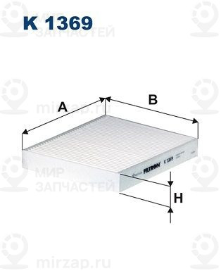 Запчасть FILTRON K1369