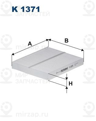 Запчасть FILTRON K1371
