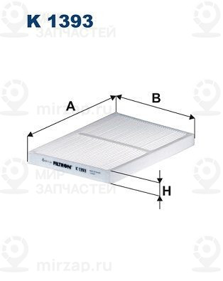 Запчасть FILTRON K1393