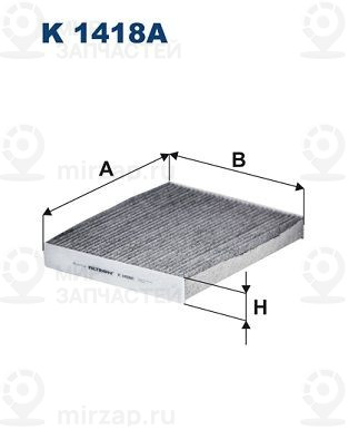 Запчасть FILTRON K1418A