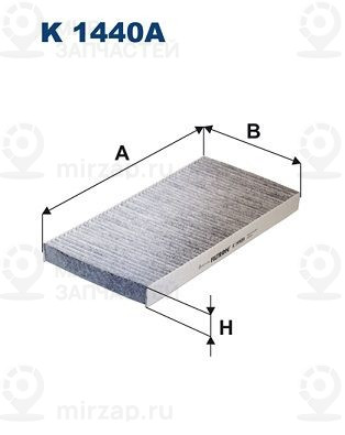 Фильтр, воздух во внутренном пространстве FILTRON K1440A